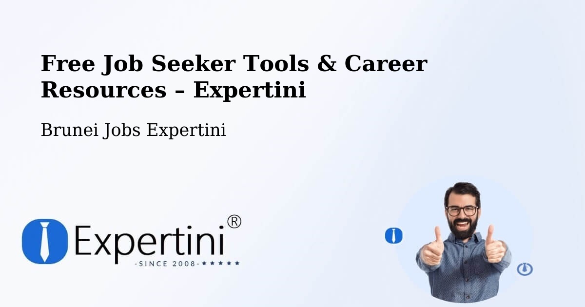 Free Job Seeker Tools & Career Resources – Bangar - Bangar, Brunei Jobs Expertini